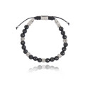 Black onyx bracelet with natural stones - Lauren Steven