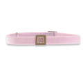 Aï Shiteru "9Th Pink Sapphire Avenue" Stretchme Bracelet In 925 Solid Silver