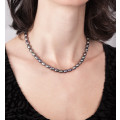 Black pearls necklace - Tikopia