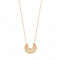 Yellow gold plated necklace "Seville" - Bijoux Privés Discovery
