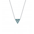 Silver necklace "Triangle" - Lorenzo R