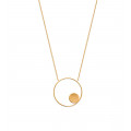 Gold plated necklace or silver "Greta" - Bijoux Privés Discovery