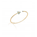 Bangle bracelet "Triangle" -Collection Lorenzo R