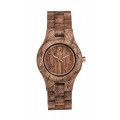 Wooden watch "Criss Waves Nut Rough" - We Wood