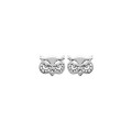 Silver stud earrings or gold plated Owls - Lorenzo R