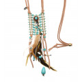 Long necklace "Buena" - Amarkande bohemian jewels