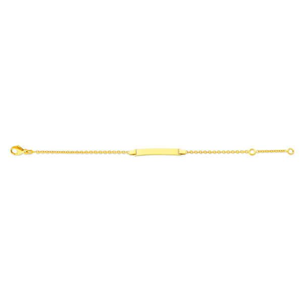 ONEKISS - Bracelet Gourmette Enfant - Or Jaune 18k 2,1g