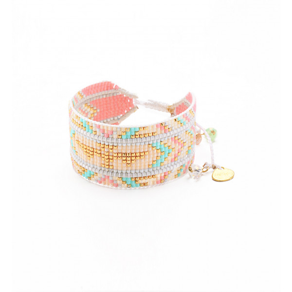 Bracelet manchette fait main  "Rays" - Mishky