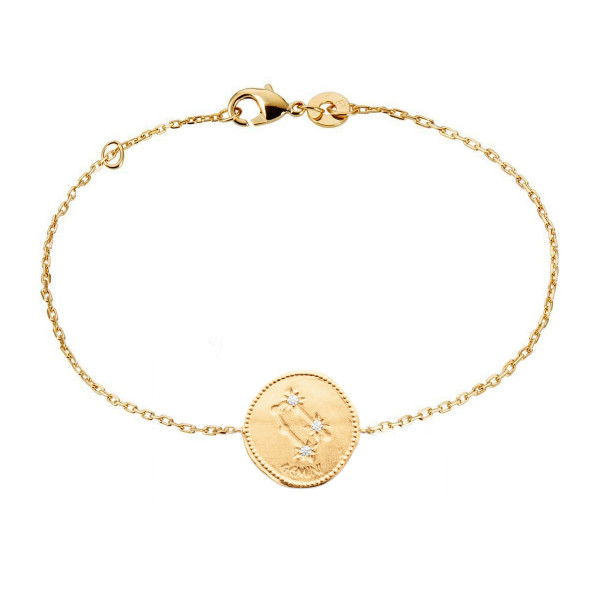 Bracelet signe du Zodiaque GEMEAUX - Bijoux Privé Discovery