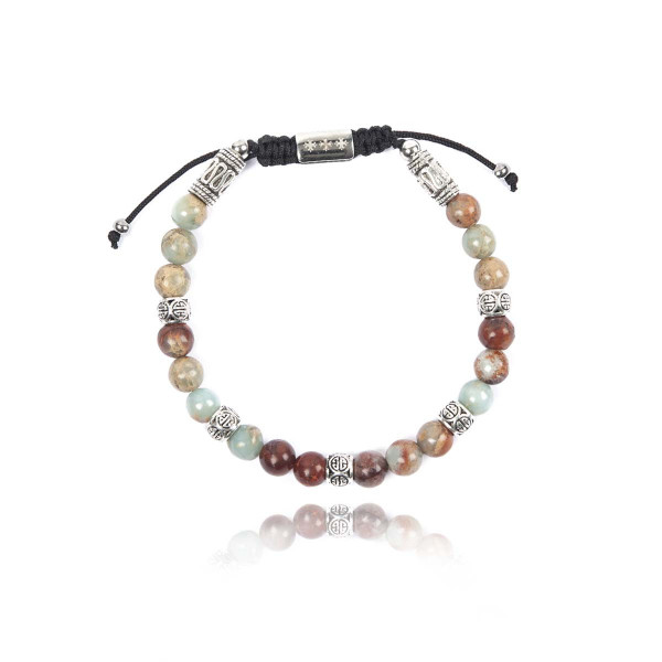 Bracelet homme pierre naturelle de sousan - Lauren Steven