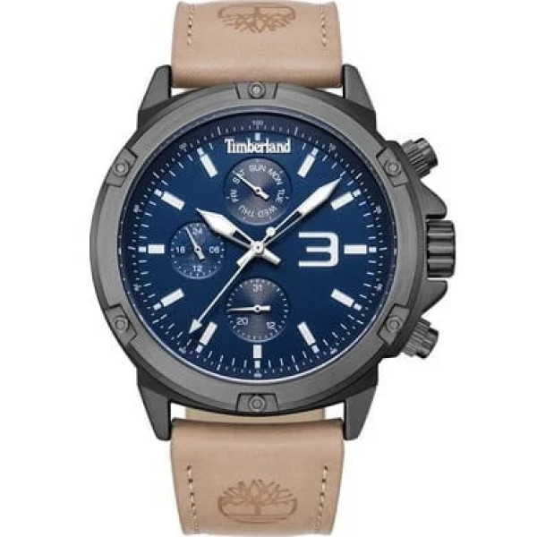 Montre homme Tmberland en cuir et acier - 46MM