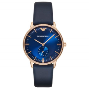 Montre ARMANI Homme Acier Inoxydable  Rose  - Bleu  - 40MM