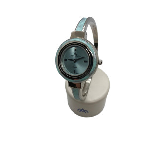 Montre Bracelet André Mouche - Laqué émail Turquoise