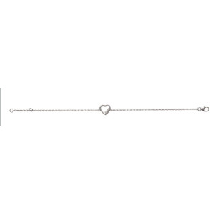 Bracelet coeur - Argent 925 - Bijoux Privés Discovery
