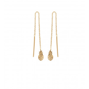 Boucles d'oreilles pendantes ANANAS - Lorenzo R