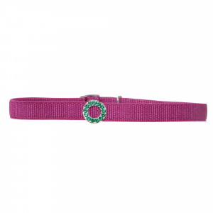 Bracelet stretchme avec zircons verts - Aï Shiteru