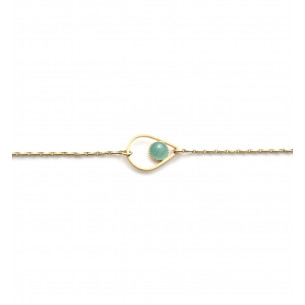 Bracelet "Aime" avec pierre semi-précieuse - Lily Garden