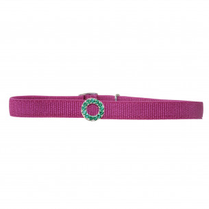 Bracelet stretchme avec zircons verts - Aï Shiteru