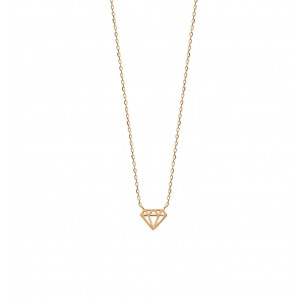 Collier chaine DIAMANT pour femme - Lorenzo R