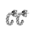Boucles d'Oreilles Créoles Argent
