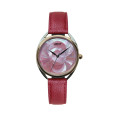 Montre femme en bois - CALYPSO ROSE Vegan Pomme rouge - 14mm