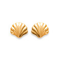 Boucles d'oreilles puces COQUILLAGE - Bijoux Privés Discovery