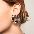 Boucles d'oreilles argent ou plaqué or GRAVITY - PD Paola
