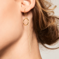 Boucles d'oreilles pendantes CHARLOTTE - PD Paola