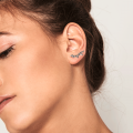 Boucles d'oreilles plaqué or et argent SAFARI - PD Paola