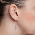 Boucles d'oreilles pendantes NUAGE - Lorenzo R