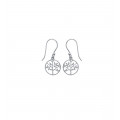 Boucles d'oreilles pendantes ARBRE DE VIE - Lorenzo R