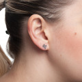 Boucles d'oreilles rondes CACTUS - Lorenzo R