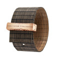 Bracelet en bois terra mater TALIA BLACK NUT ROSE - Wewood