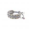Bracelet femme "Metzy"  argent - Collection Mishky Eté 2018
