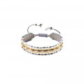 Bracelet avec perles dorées - Collection Mishky Eté 2018