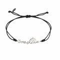 Bracelet cordon en argent "Brasilia" - Virginie Carpentier