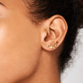 Boucles d'oreilles earlobes plaqué or ZAZA - PD Paola