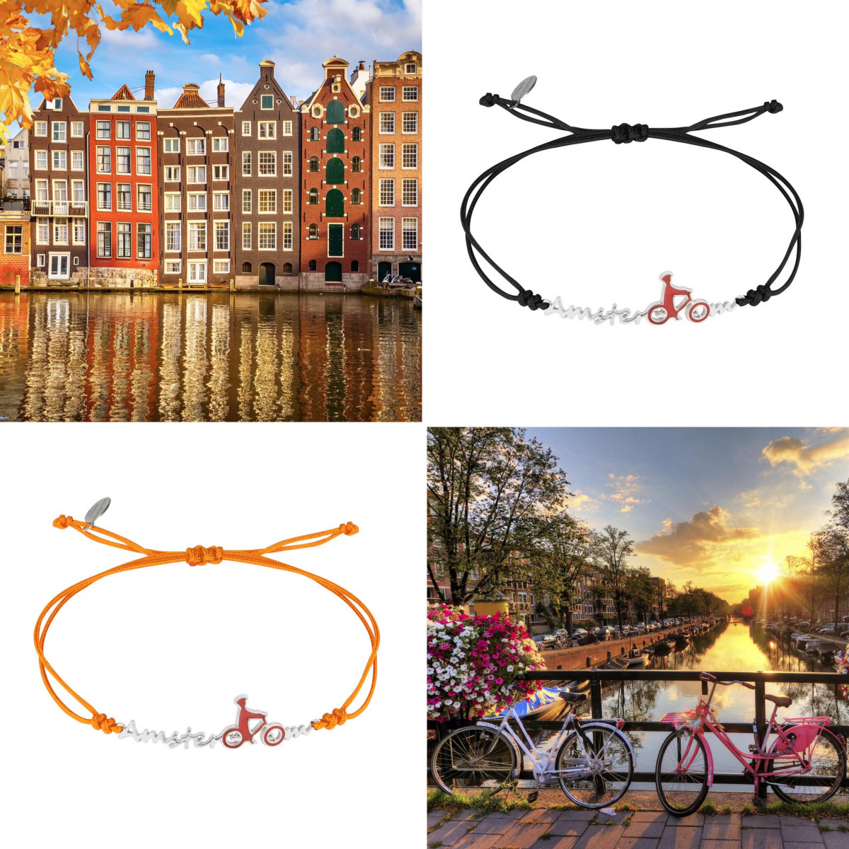 Globe Trotter bracelet Amsterdam Bijoux Privés