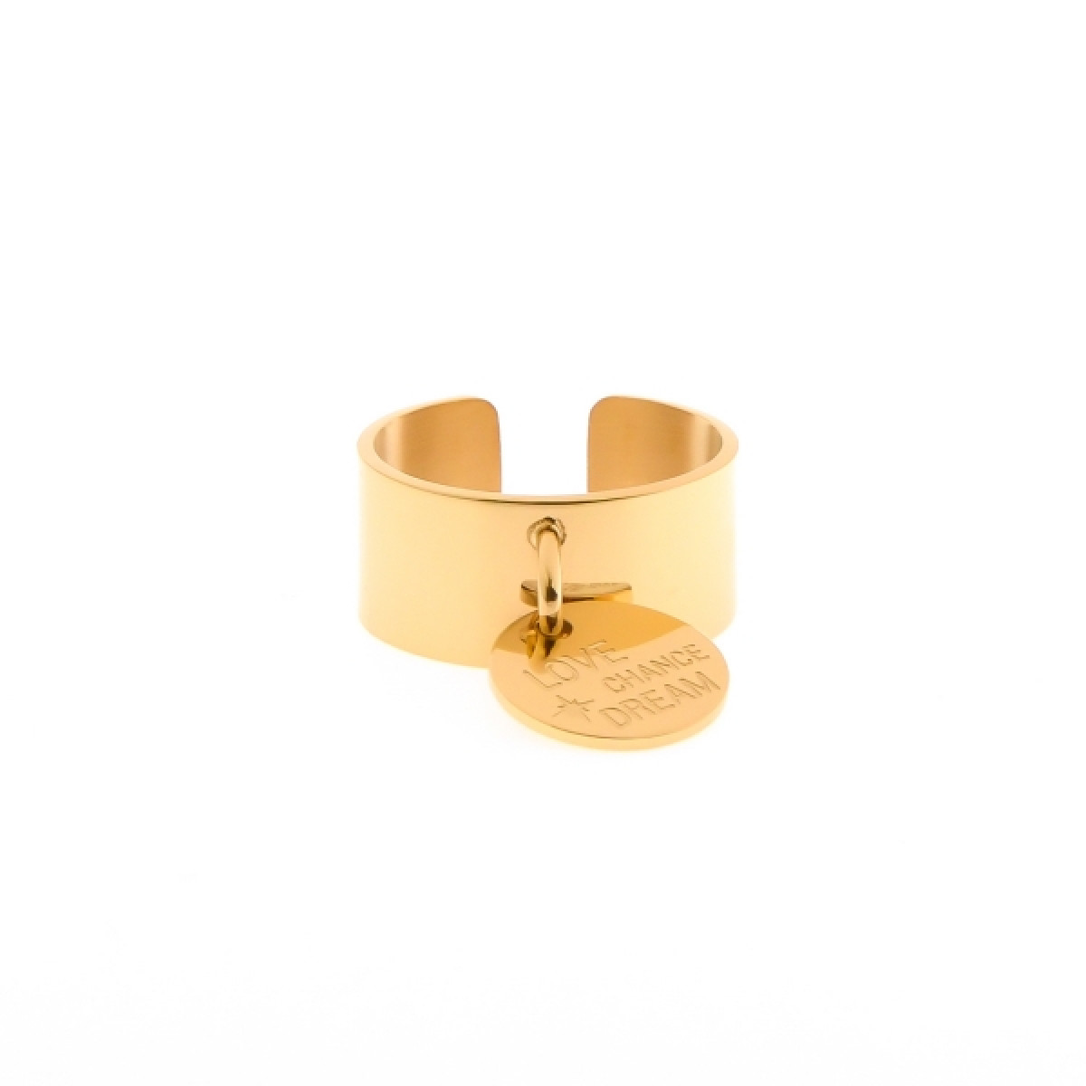 Bague Breloque En Acier Pour Femme Bijoux Prives