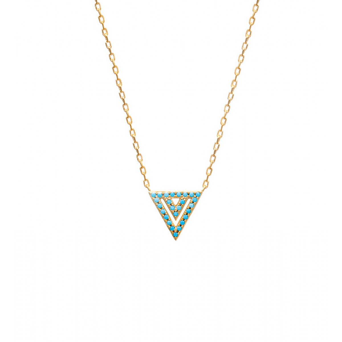 collier femme triangle collier femme triangle